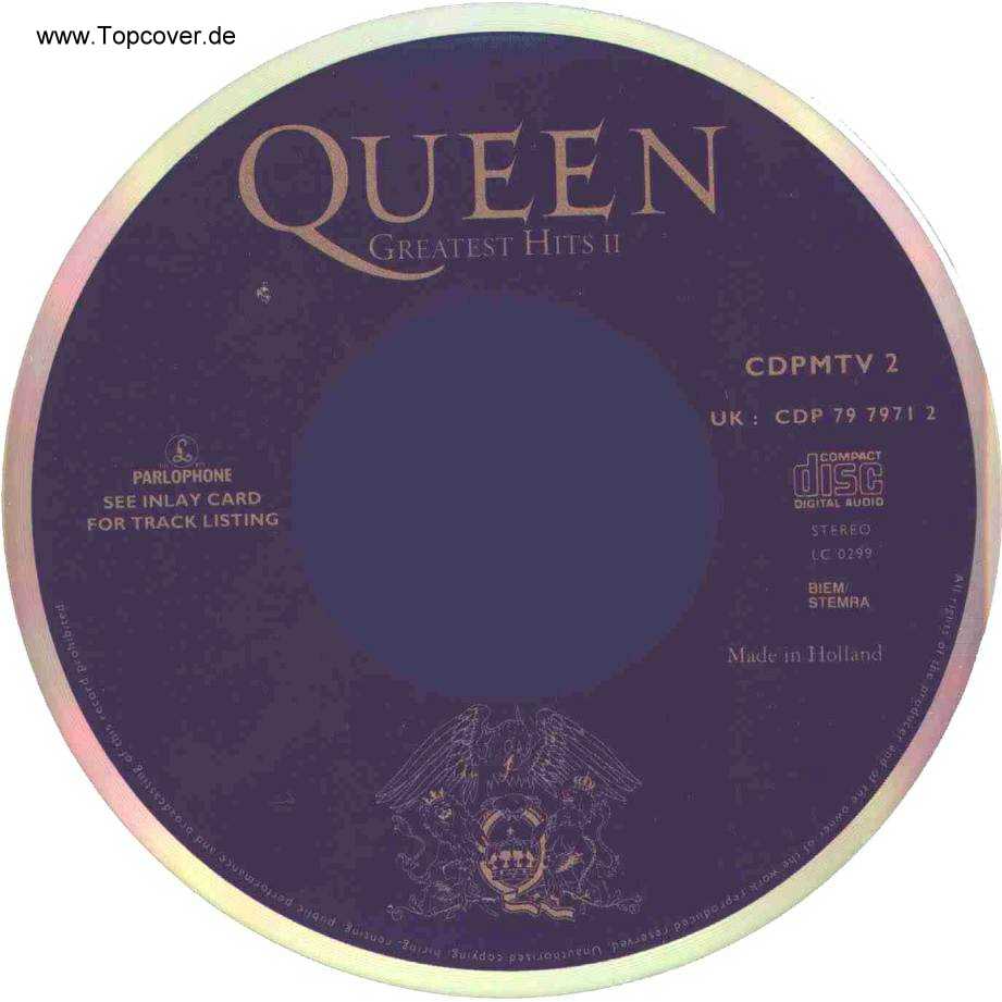 Queen  Greatest Hits 2  CD Level